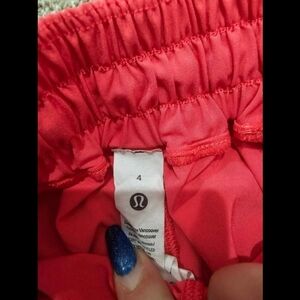 Lululemon Pink Athletic Shorts